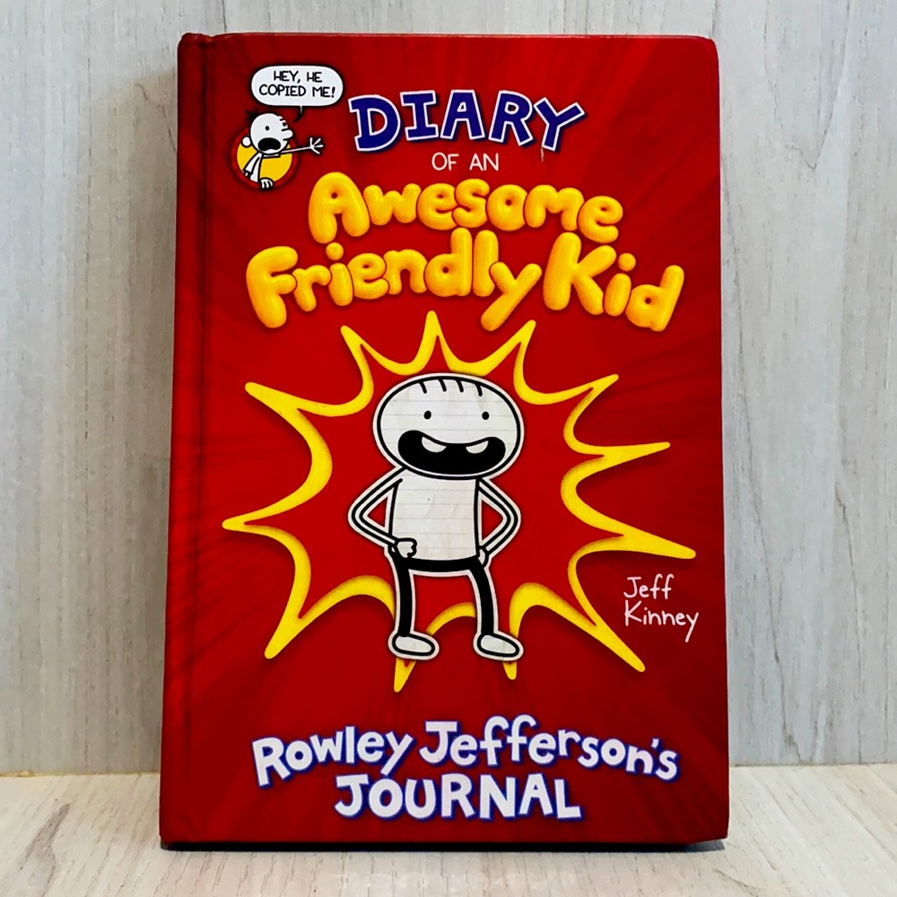 Book - Diary of an Awesome Friendly Kid by Jeff Kinbey